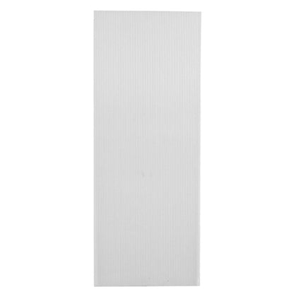 Ah-decor Awnings 39.37 x 31.5 Inch (100 x 80 Cm) Household Application Door & Window Awnings Canopy White & Black Bracket
