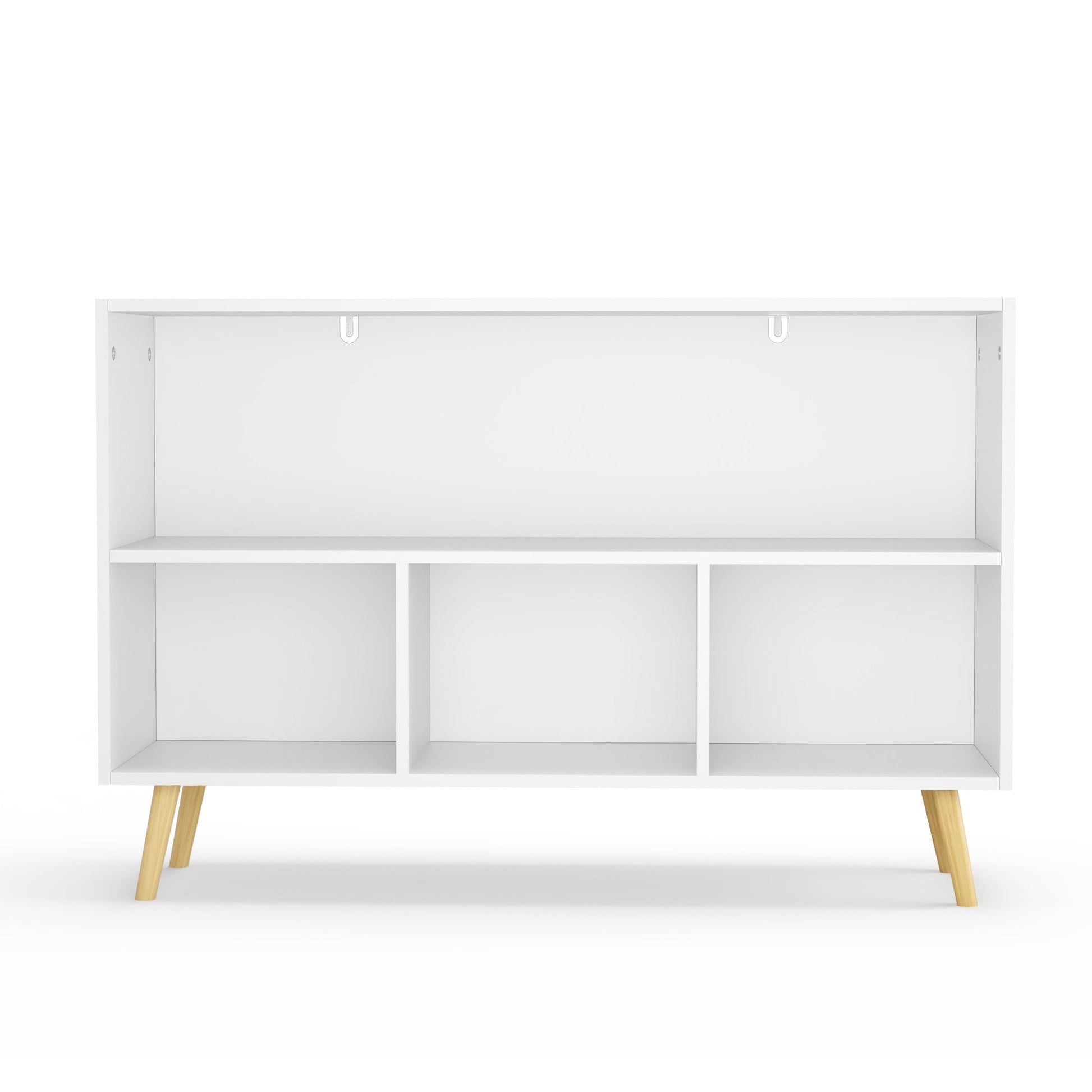 AHDECOR Collapsible Fabric Drawers Kids Bookcase with Toy Storage Cabinet Organizer