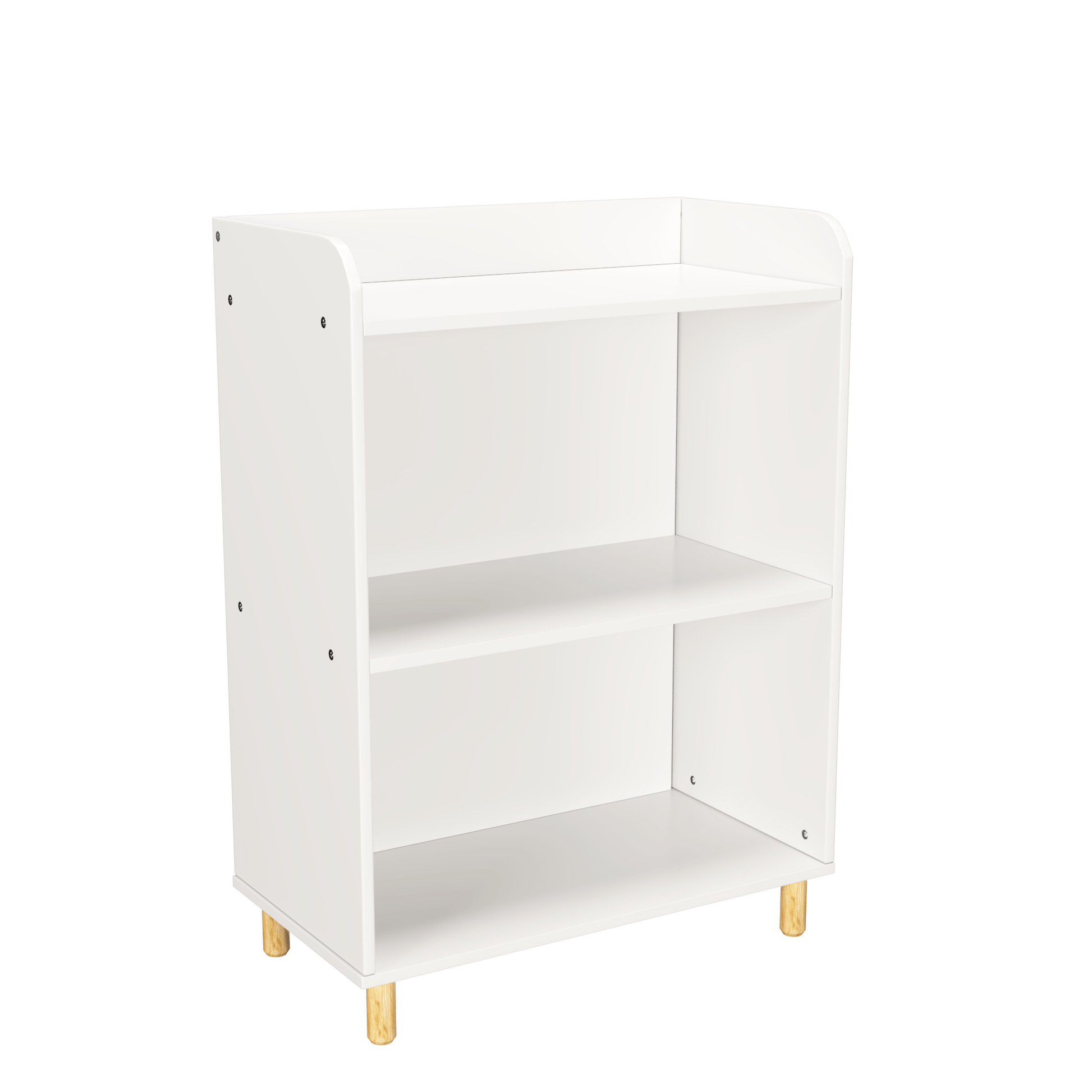 AHDECOR Kids 3-Tier Bookcase, Children's Book Display, Bookshelf Toy Storage Cabinet Organizer for Children's Room, Playroom, Nursery