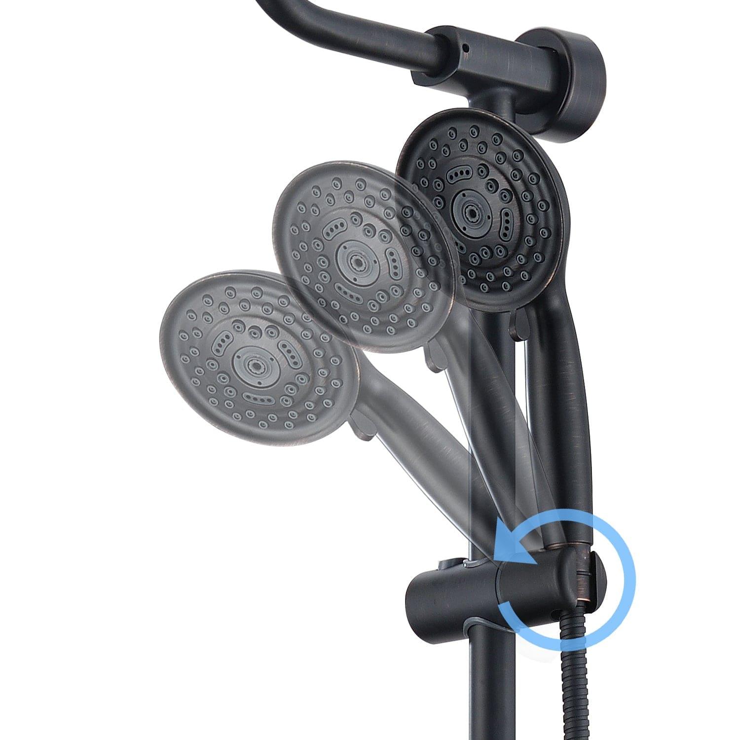 AHDECOR shower-head Shower Head with Handheld Shower System