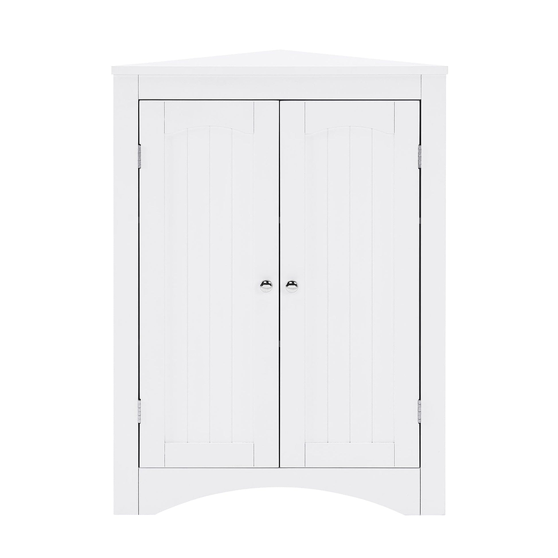 AHDECOR sideboard cabinet,corner cabinet,Bathroom Floor Corner Cabinet with Doors and Shelves, Kitchen, Living Room,Free Standing Storage Cabinet for Bathroom