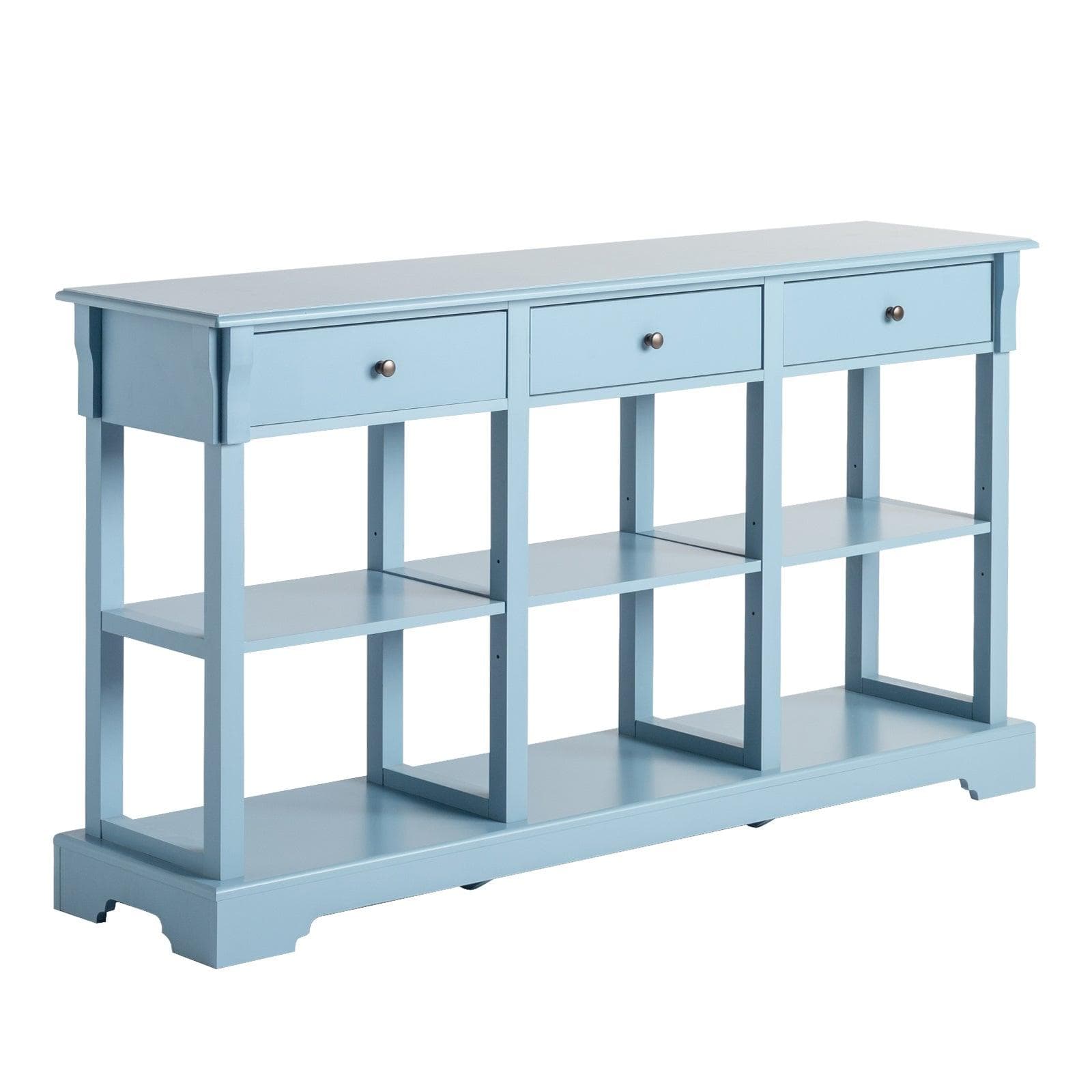 AH-DECOR sofa tabels 3 Drawers console table with Storage Cabinet