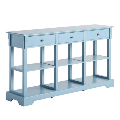 AH-DECOR sofa tabels 3 Drawers console table with Storage Cabinet