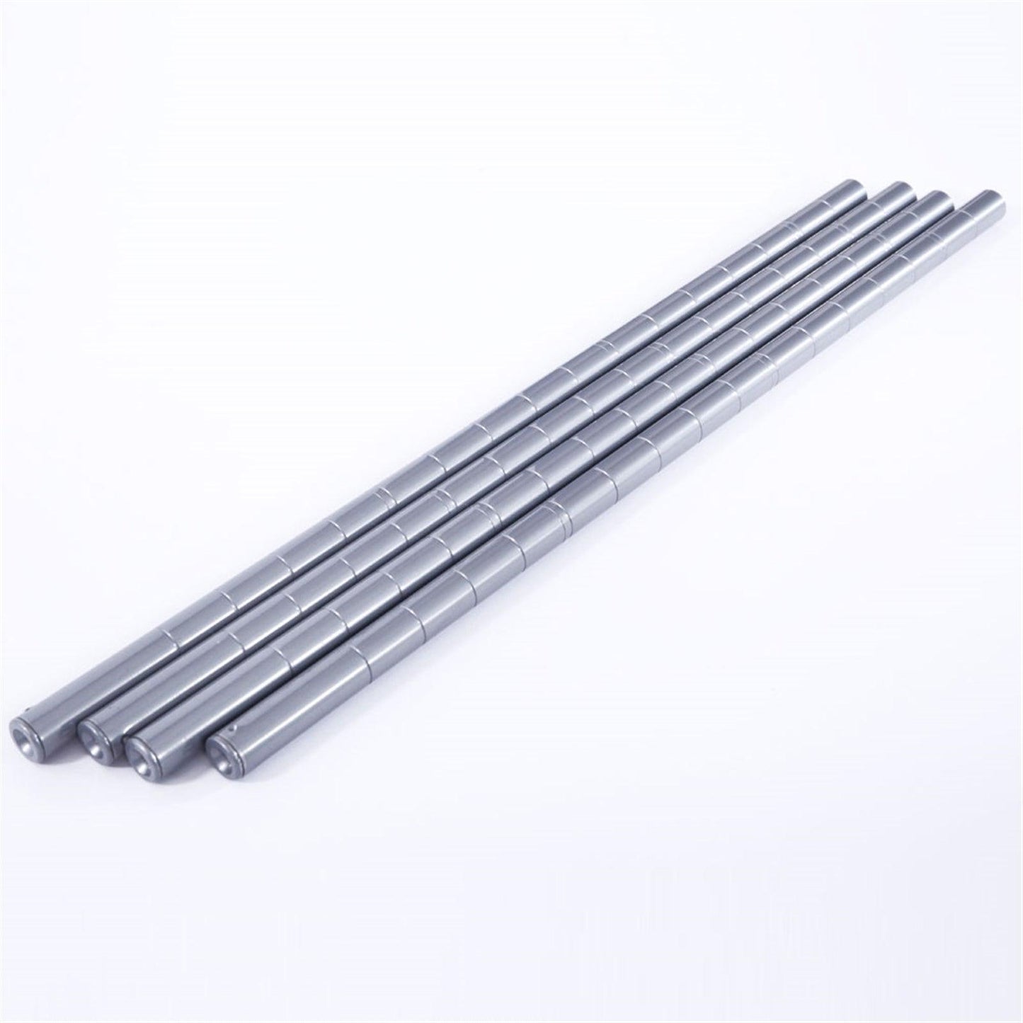 Ah-decor Storage Rack Length(cm) 47.50	Width(cm) 28.50 XM-207S Rectangle Carbon Steel Metal Assembly 4-Shelf Storage Rack Silver Gray